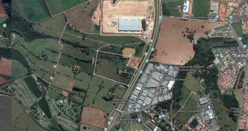 Área a Venda Próximo a Rodovia Campinas x Mogi Mirim em Jaguariúna
