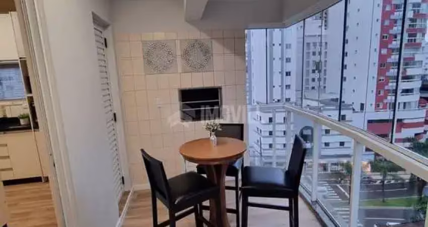 Apartamento  top 02 dormitórios sendo 01 suíte ampla sacada com churrasqueira e 01 v aga de garagem privativa