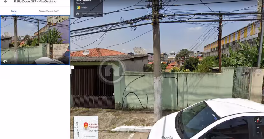 Terreno à venda na Rua Rio Doce, Vila Gustavo, São Paulo