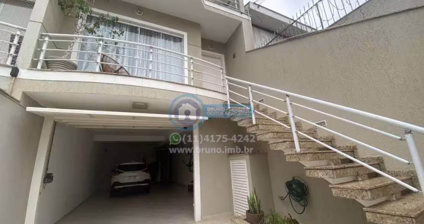Venda casa sobrado 205m² em parada inglesa - 3 suítes