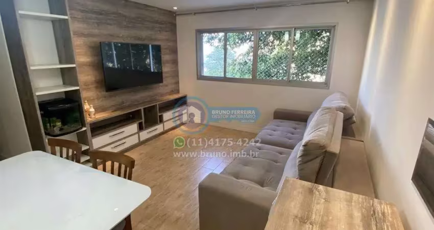 Descubra apartamento mobiliado de 2 dorms em sp: 64m², 2 banheiros, à venda por r$ 550 mil