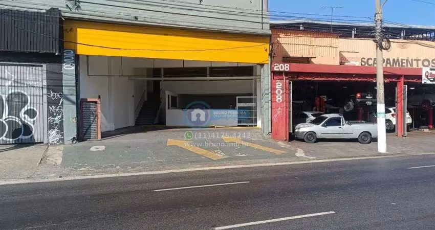 Galpão em vila palmeiras, sp: 110m², 2 banheiros, locação por r$ 7.500. oportunidade imperdível!