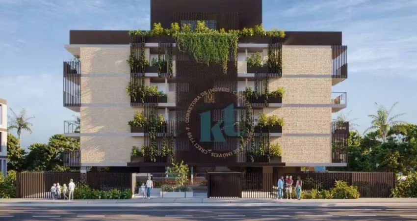Apartamento com 2 dormitórios à venda, 66 m² por R$ 929.317,34 - Ponta de Campina - Cabedelo/PB