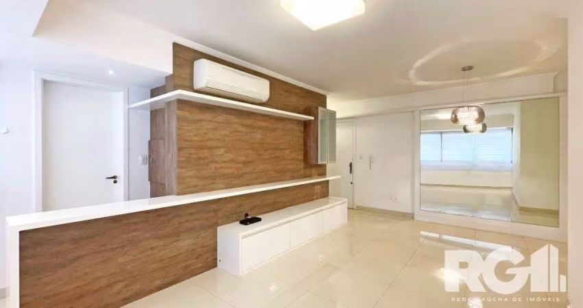 Apartamento com 79 m2 de 2 dormitórios com uma suíte e uma vaga..