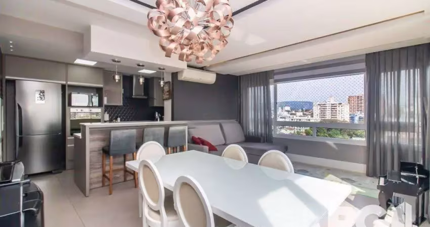 Apartamento semimobiliado com 3 dormitórios e 2 vagas em condomínio completo