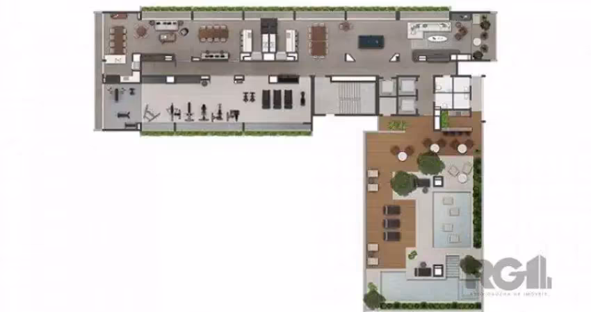 Apartamento 1 dormitórios à venda Rio Branco Porto Alegre/RS