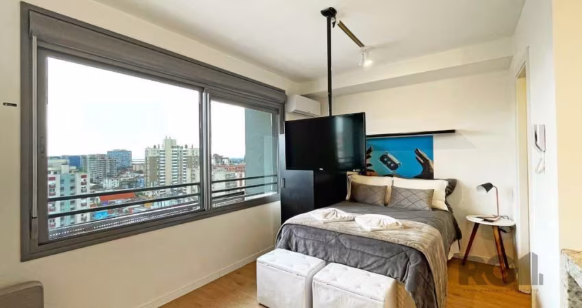 Loft 1 dorm, mobiliado à venda Avenida João Pessoa, Centro Histórico - Porto Ale