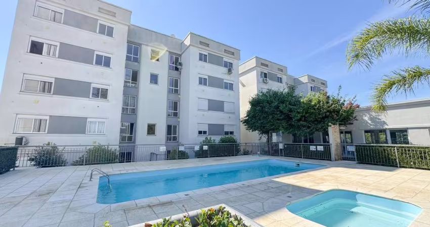 Apartamento com 02 quartos e 01 vaga escriturada no Bairro Lomba do Pinheiro