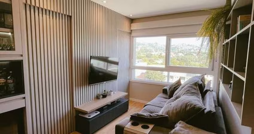 Apartamento com 1 dormitório e 1 vaga de garagem no Bairro Partenon