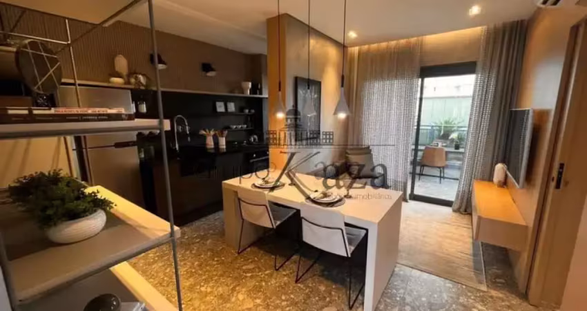 Apartamento - flat - jardim alvorada - residencial quadria - 1 dormitório - 45m².