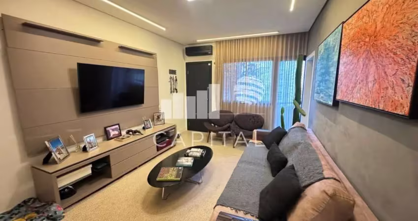 Alugo cobertura mobiliada em alphaville, com 2 suítes, 1 vaga, 127,79 m².