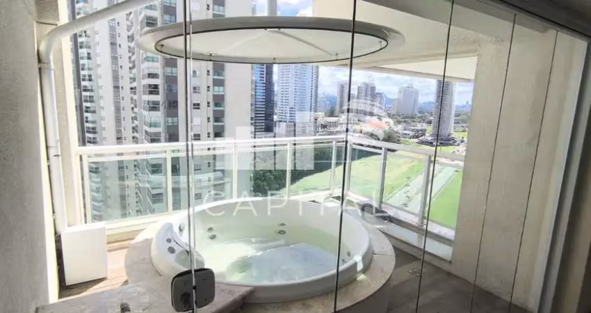 Apartamento para locação em alphaville condomínio gramercy park