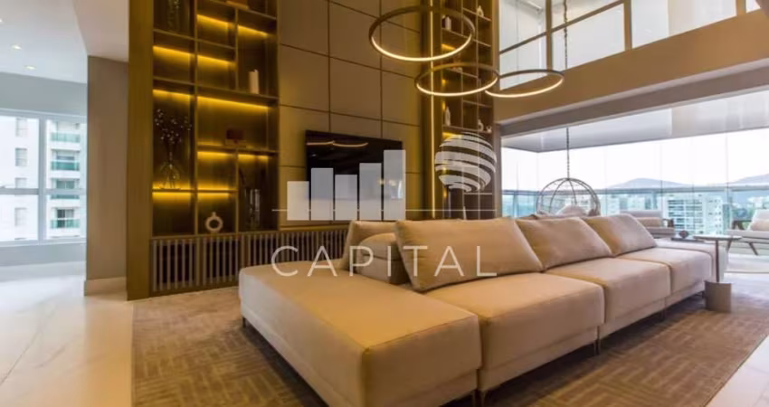Apartamento À Venda Mobiliado Com, 4 Suítes, 5 Banheiros, 4 Vagas, 376m²