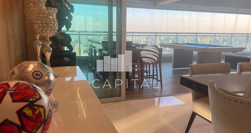 Cobertura Mobiliada à Venda Ou Locação Jardim Anália Franco Com 4 Suítes, 7 Vagas, 466 M²