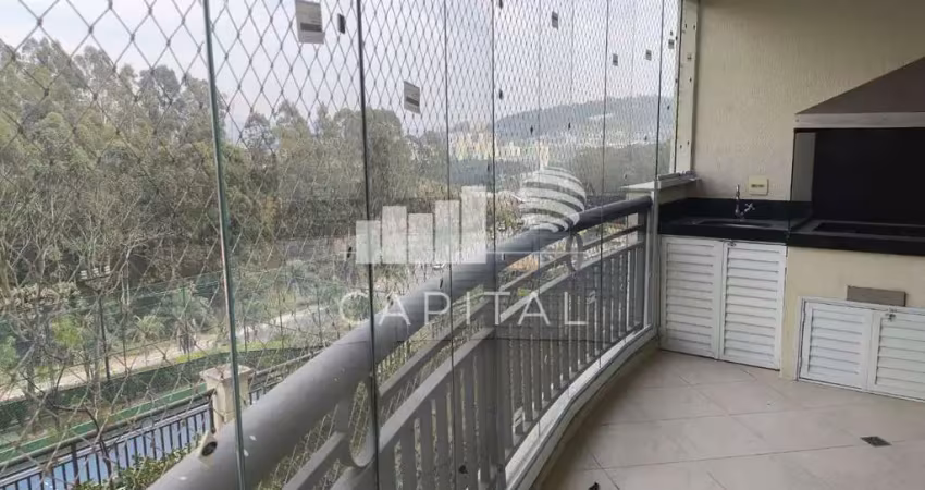 Apartamento para locação em alphaville no jardins do tamboré.