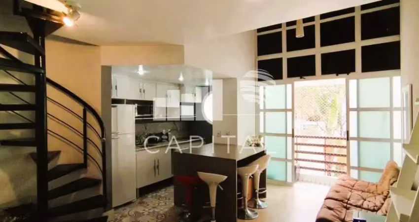 Alugo apartamento totalmente mobiliado no centro de alphaville