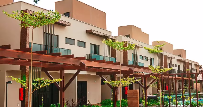 REF: CA009 - Casa Cond. Fechado, Cabedelo, Ponta de Campina, 3 quartos, 150m do mar