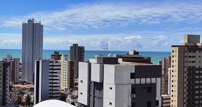 Ref: ap026 - apartamento à venda, joão pessoa, tambaú, 3 quartos, vista mar