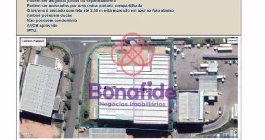 Galpão Industrial para locação, Medeiros, Jundiaí - GA0007.