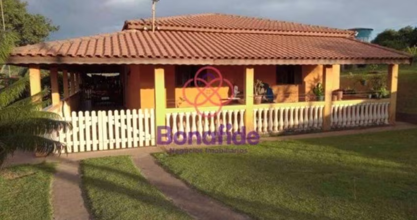 Chácara Residencial à venda, Pau Arcado, Campo Limpo Paulista - CH0071.