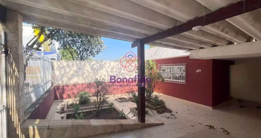 Casa Residencial à venda, Parque Brasília, Jundiaí - CA0785.
