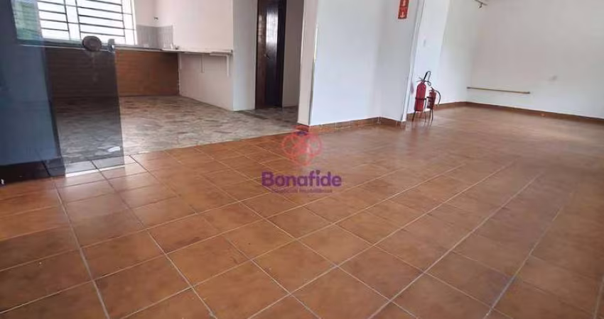Salão Comercial para locação, Jardim Pacaembu, Jundiaí - SL0128.