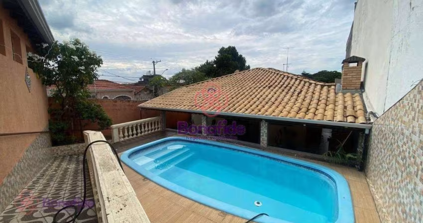 Casa para LOCAÇÃO localizada no bairro VILA MUNICIPAL, em Jundiaí/SP.