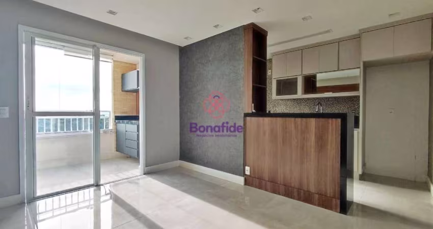 Apartamento para LOCAÇÃO no condominio, EDIFÍCIO CONTEMPORÂNEO, localizado no bairro JARDIM GUANABARA, em Jundiaí/SP.