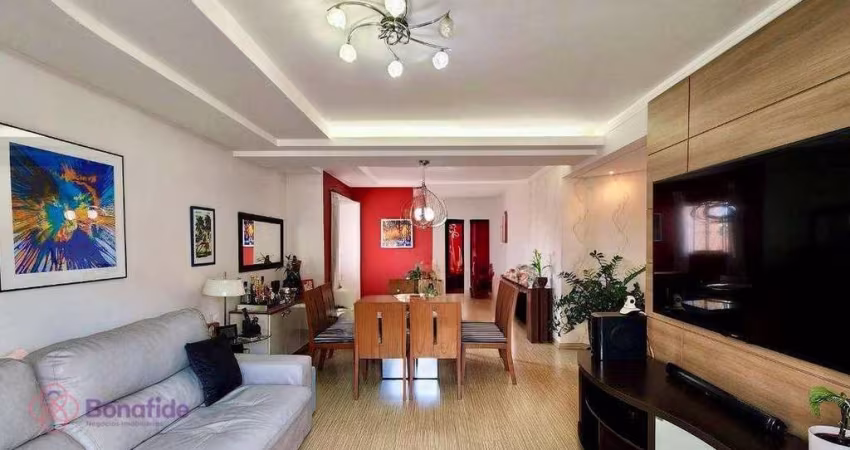 Apartamento com 3 dormitórios para alugar, 150 m² por R$ 5.450,00/mês - Vila Maria Luiza - Jundiaí/SP