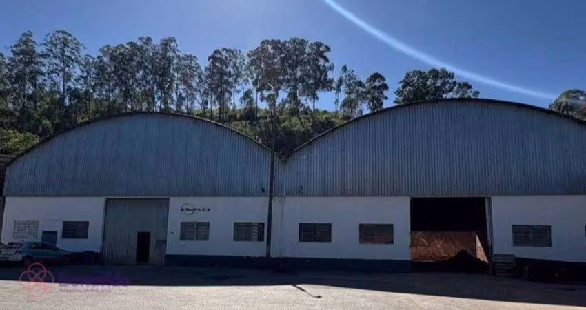 Galpão para alugar, 800 m² por r$ 16.612,29/mês - glebas - franco da rocha/sp