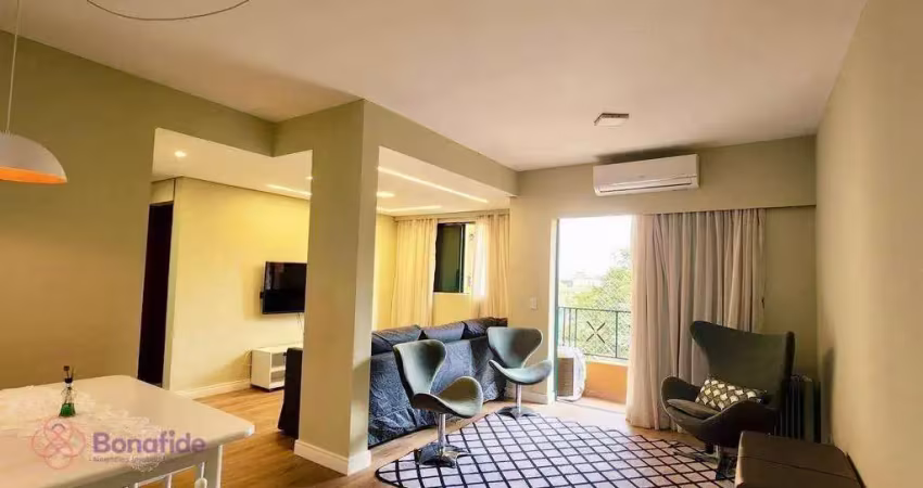 Apartamento com 2 dormitórios para alugar, 77 m² por r$ 5.005,00/mês - jardim bonfiglioli - jundiaí/sp