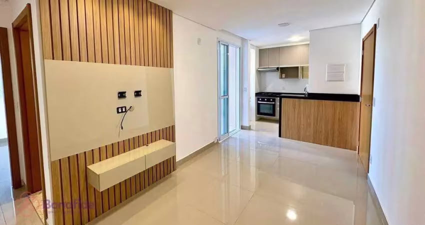 Apartamento com 2 dormitórios para alugar, 53 m² por r$ 3.332,00/mês - vila progresso - jundiaí/sp