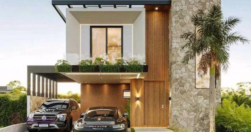 Casa com 3 dormitórios à venda, 220 m² por r$ 2.280.000,00 - recanto quarto centenário - jundiaí/sp