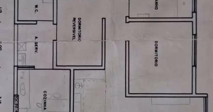 Apartamento ao lado do Bradesco Matriz - 3 dormitórios - 2 banheiros
