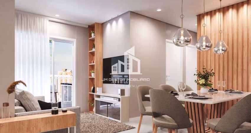 Apartamento 53m² com suíte e closet, Vila Carvalho, Sorocaba
