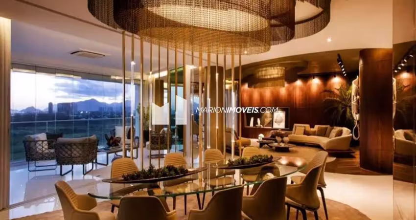 Apartamento à venda na barra da tijuca, rio de janeiro, riserva golf, ed. mare, 648m², 5 quartos(suítes),dependências,varanda, infra, 4 vagas,
