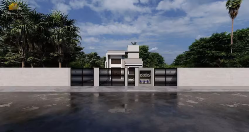 Casa à venda, com 2 quartos e terraço gourmet, no jardim bela vista, rio das ostras, rj