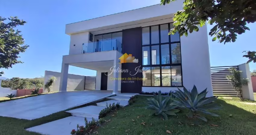 CASA DUPLEX EM ALTO PADRÃO COM 3 SUÍTES SENDO 1 COM  CLOSET A VENDA NO CONDOMÍNIO ALPHAVILLE 3 EM RIO DAS OSTRAS RJ