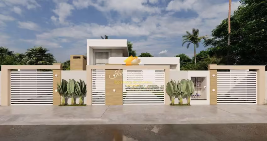 Casa linear com 3 quartos, à venda, no mariléa, a 50 metros da rodovia amaral peixoto