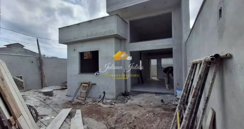 Casa linear com 2 quartos sendo 1 suíte a venda no bairro enseada das gaivotas em rio das ostras rj
