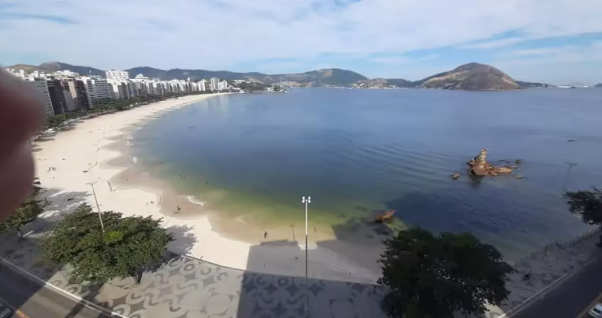 Apartamento frente mar praia das flechas 3 quartos 1 suíte, icaraí niterói rj