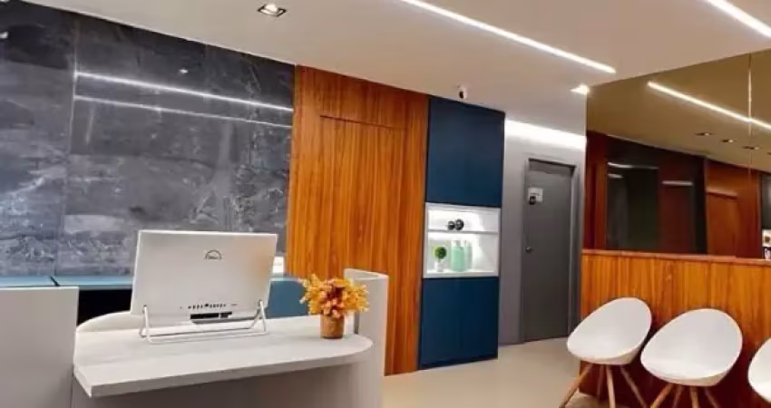 Manhattan business office.- sala mobiliada com 4 consultorios em pleno funcionamento