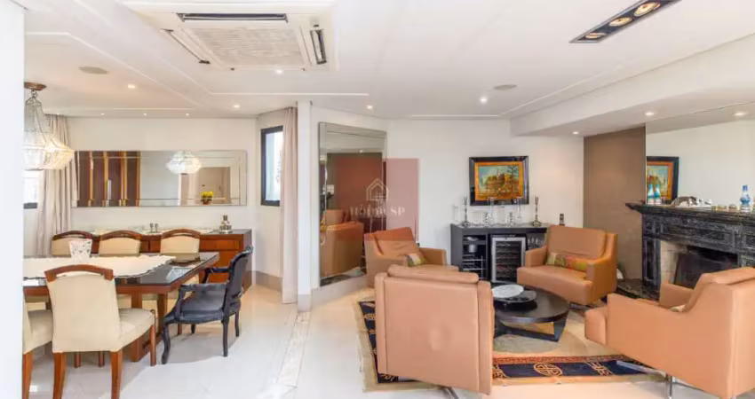 Apartamento de 202m2 em ótima localização de moema pássaros.