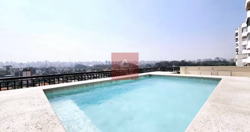 Vila Nova Conceição cobertura a venda - Recém reformada, vista livre e deslumbrante 420m2 4 suítes