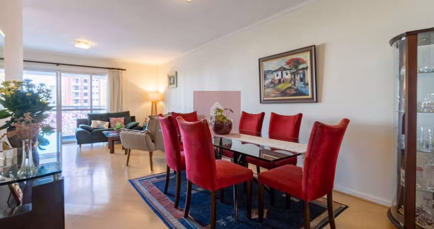 Apartamento 143m2 - 4 suítes - 3 vagas - Área de lazer completo - Moema Passáros