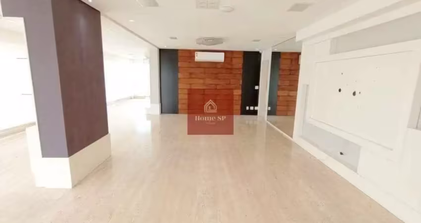 Apartamento para locação no campo belo 288m² 4suites 4 vagas de garagem