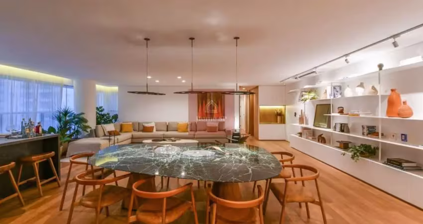 Descubra o luxo e sofisticação neste exclusivo apartamento de 213m², localizado no brooklin