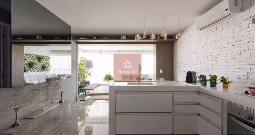APARTAMENTO NO BROOKLIN MOBILIADO 58m² 1SUITE 1VAGA NOVO PRIMEIRA LOCAÇÃO