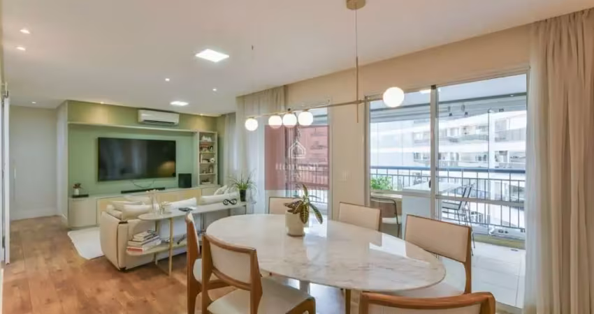 Apartamento com 94m², 2 suites, terraço gourmet, 2 vagas.
