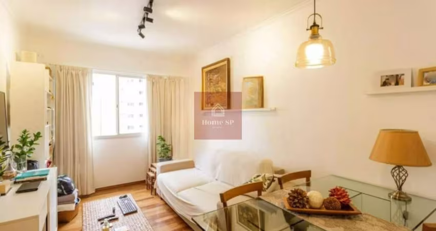 Mobiliado! Apartamento com 1 dormitório, 1 vaga e com 40m² - Moema